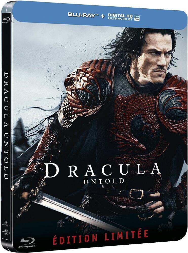 Dracula Untold (2014) Steelbook, Blu-ray + UV-Copy, Limited Edition Steelbook (FR Import mit deutschem Ton), Regionfree, Uncut Movies