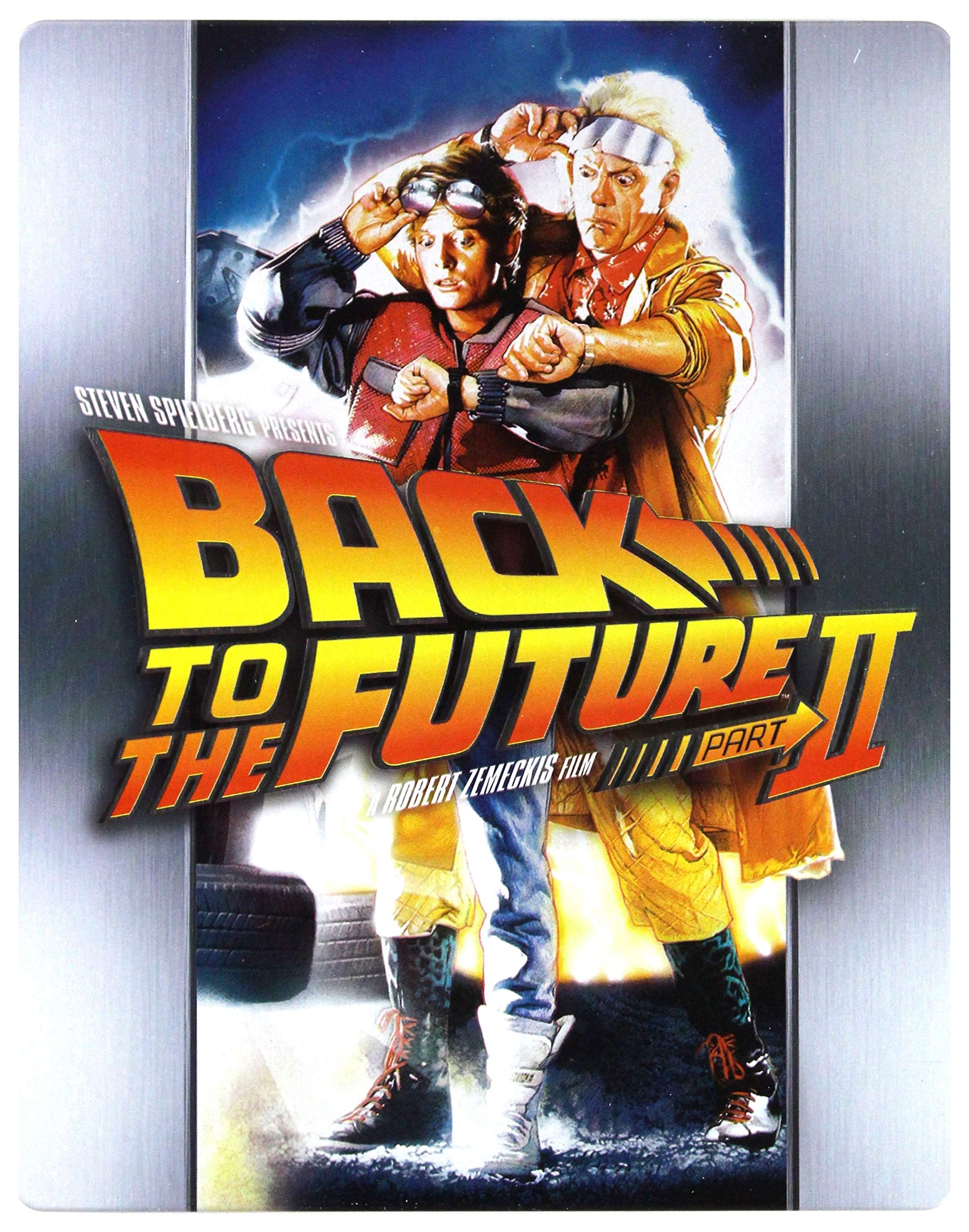 Zurück in die Zukunft 2- II, Steelbook, Blu-ray, Back to the Future II, Zavvi exklusiv, nur 3.000 Exemplare, Uncut, Regionfree Movies