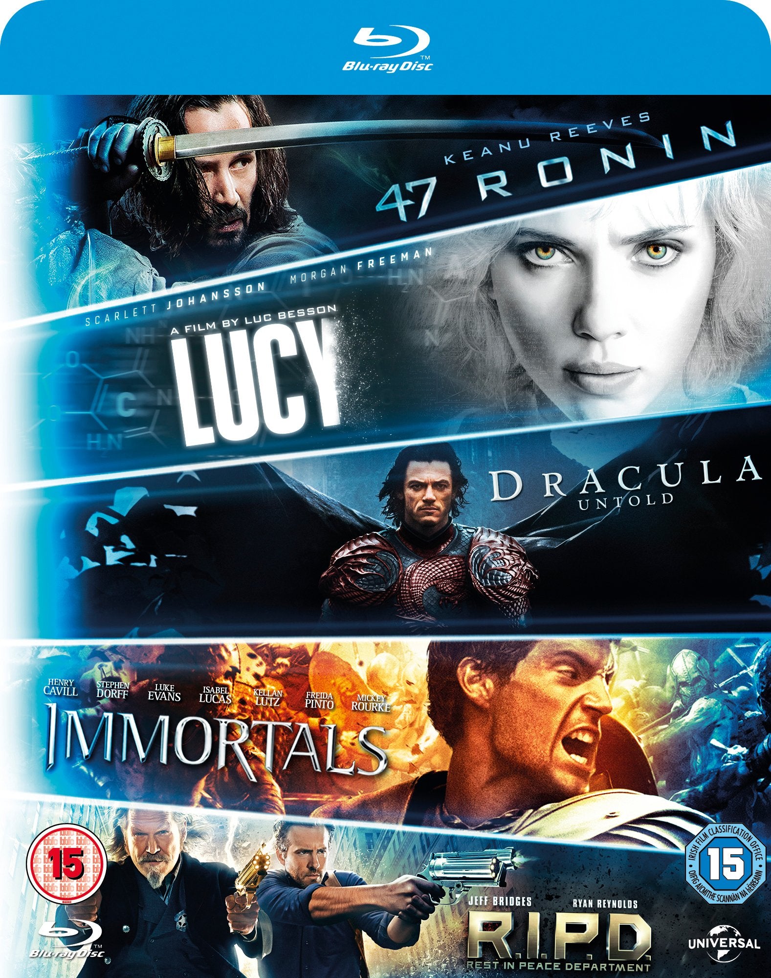 47 Ronin/R.I.P.D./Immortals/Dracula Untold/Lucy Films