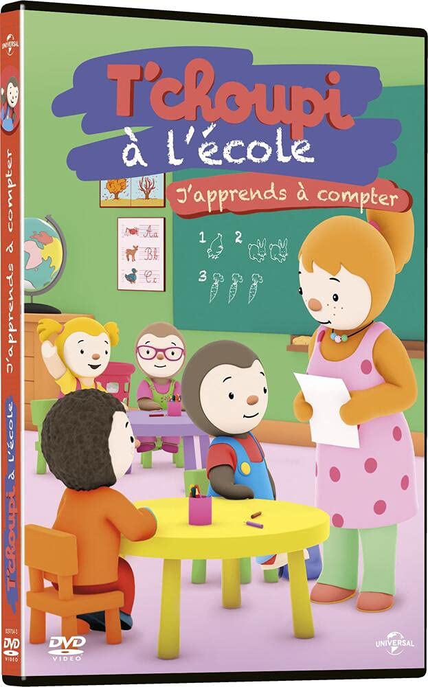 T'choupi à l'école, j'apprends à compter Films