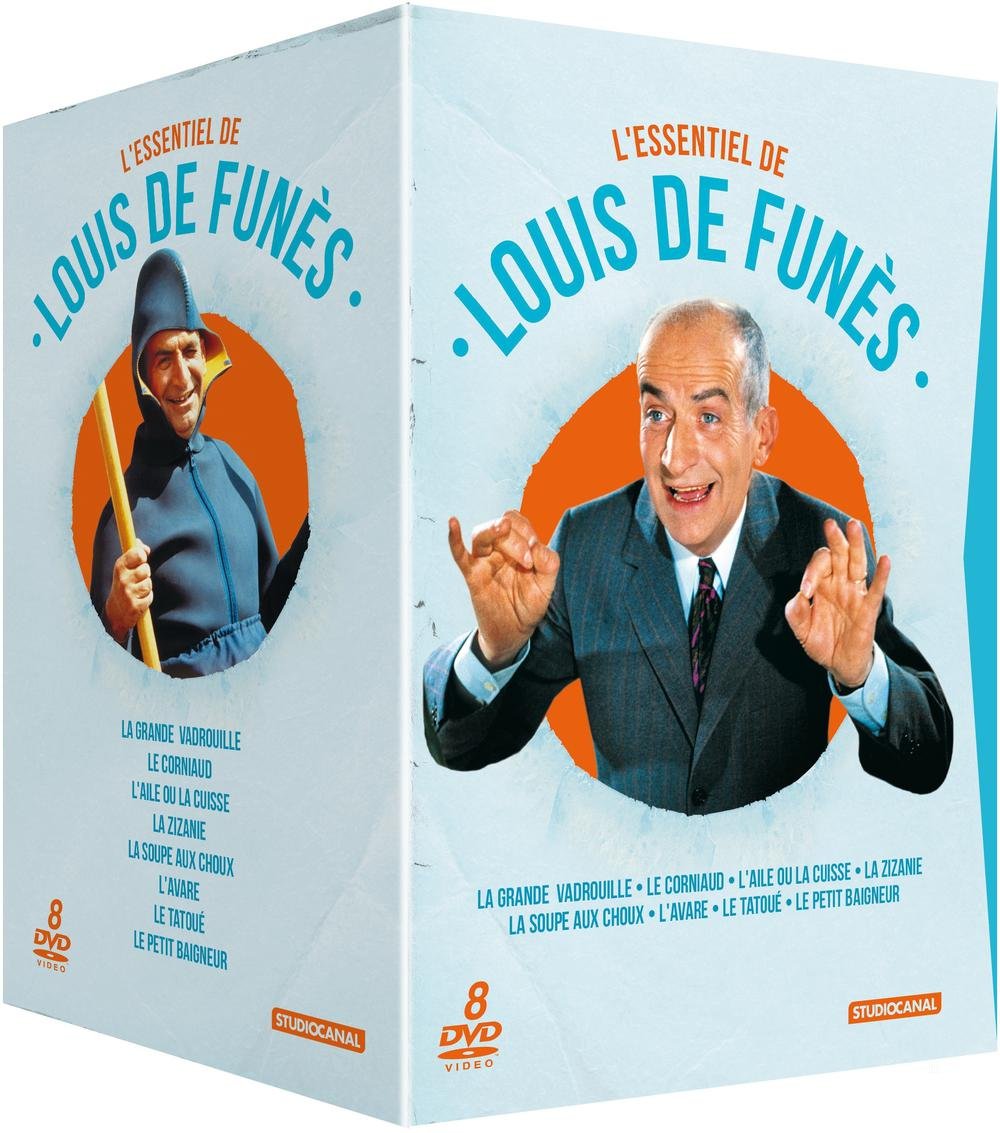 Coffret l'essentiel de louis de funès Films