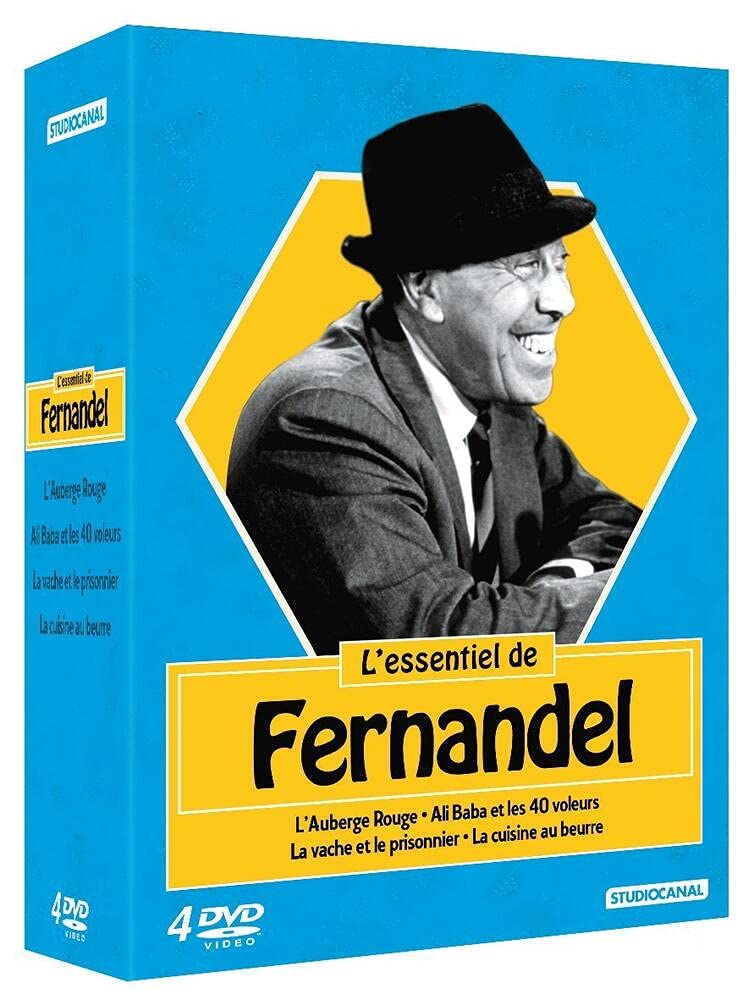 Coffret l'essentiel de fernandel 4 films Films