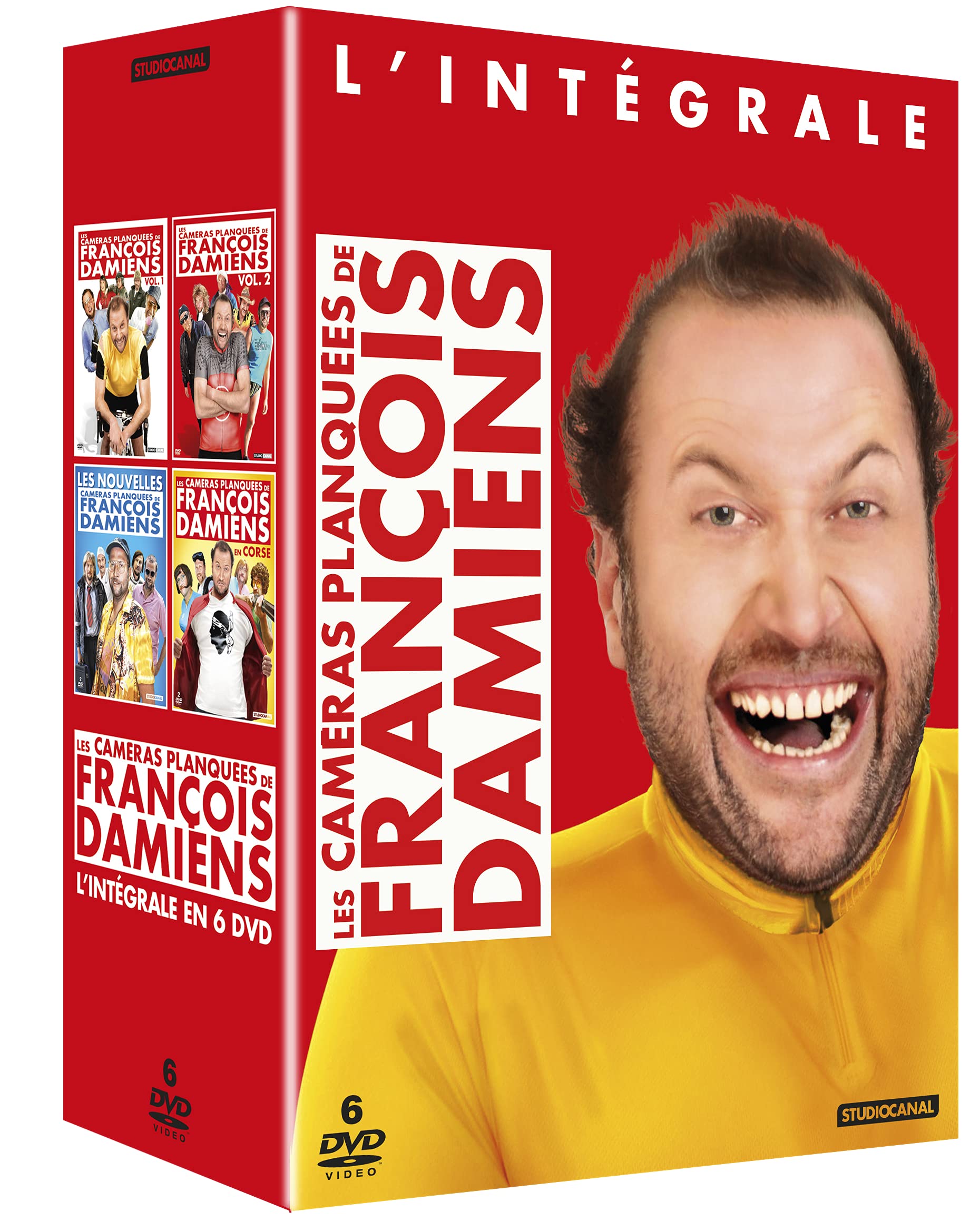 Coffret intégrale les caméras planquées de françois damiens Box sets