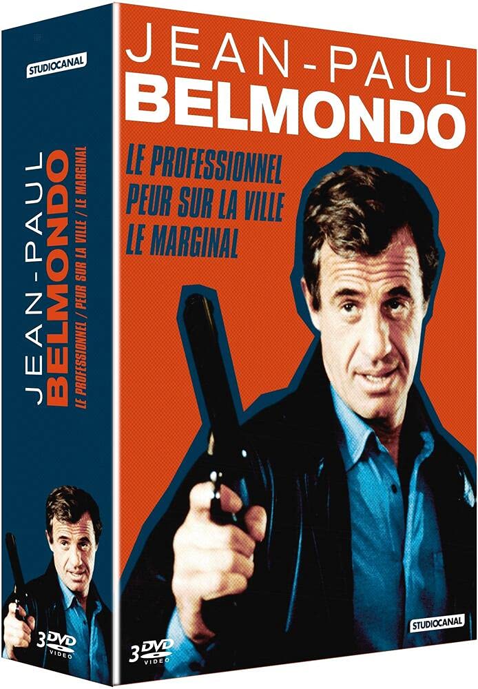Coffret jean-paul belmondo 3 films : le professionnel ; peur sur la ville ; le marginal Movies
