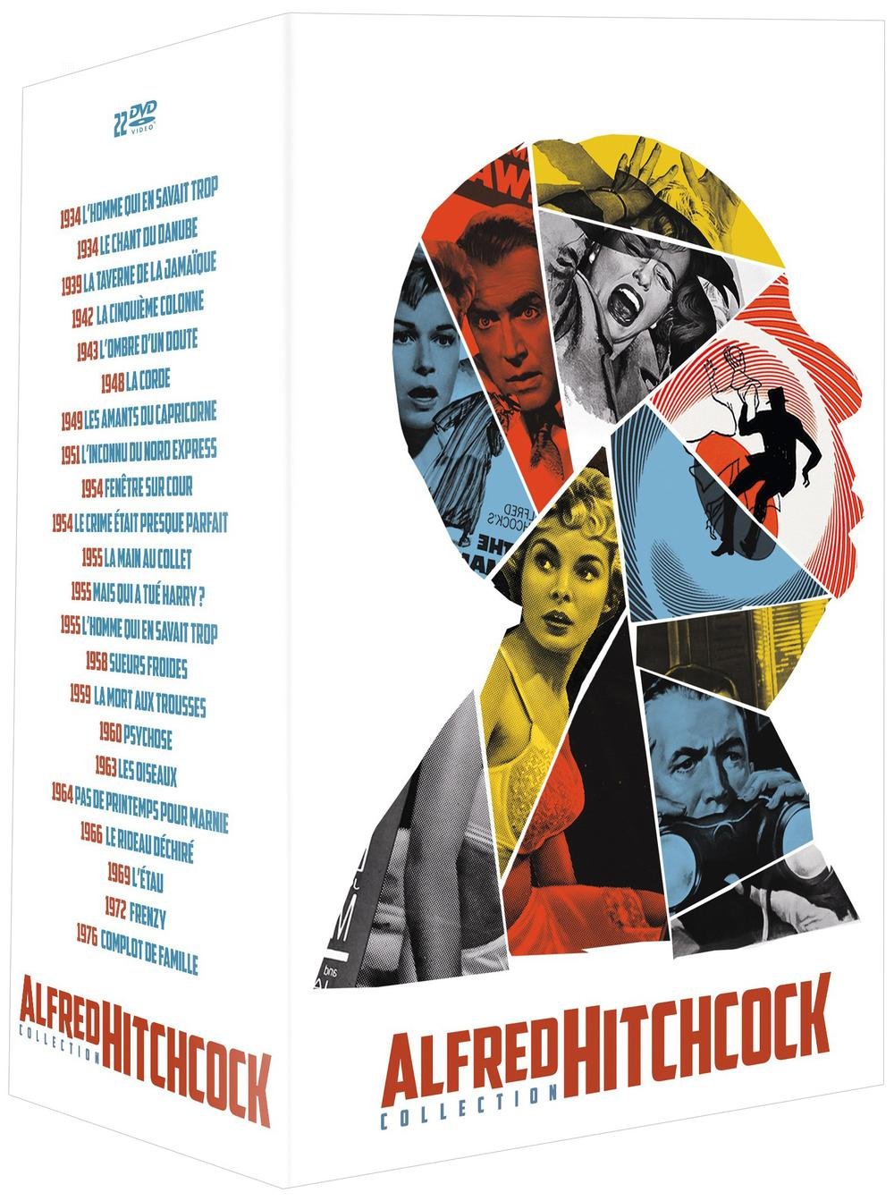Coffret hitchcock : 22 films Films