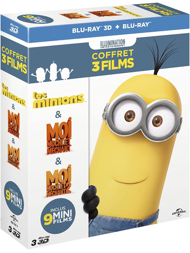 Les Minions + Moi, Moche Et Méchant 1 + Moi, Moche Et Méchant 2 Films