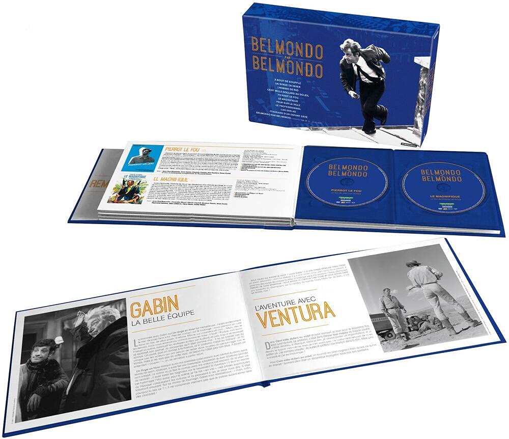 Coffret belmondo par belmondo 10 films Films