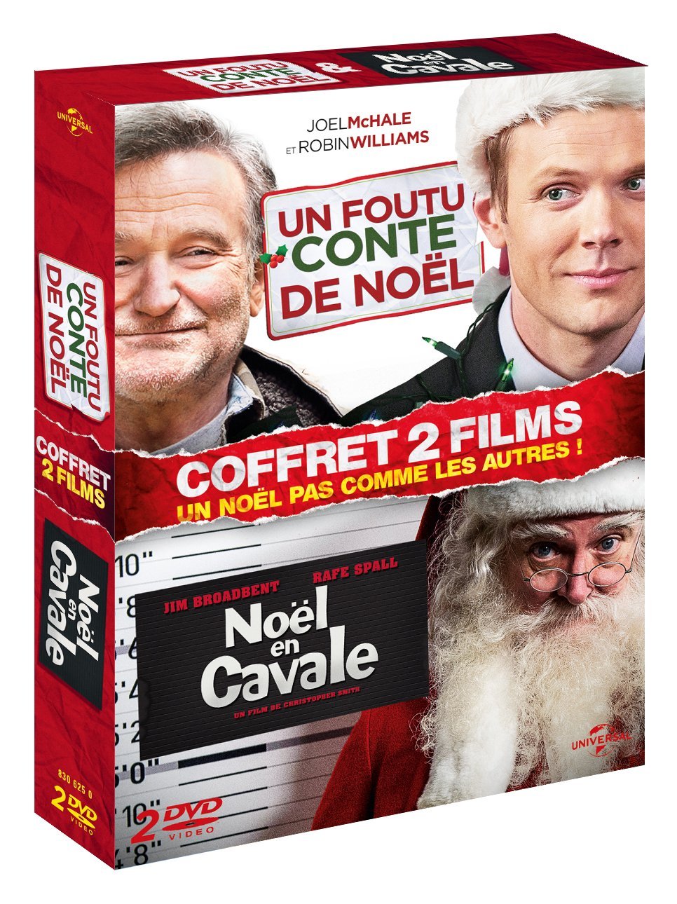 Coffret noël : un foutu conte de noël ; noël en cavale Films