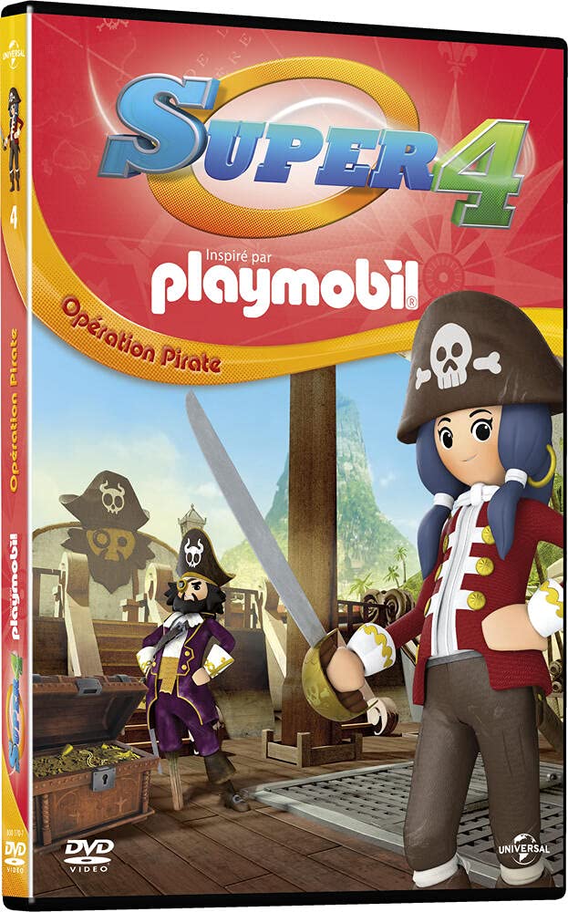 Product Image: Playmobil super 4, vol. 4 : opération pirate
