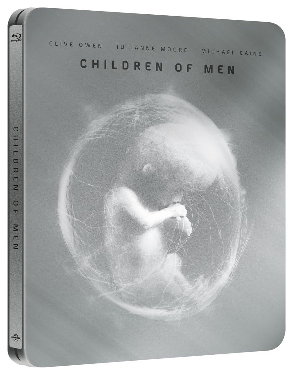 Children of Men Steelbook, Blu-ray, Zavvi exklusiv, 10th Anniversary Steelbook (UK Import mit deutschem Ton, Uncut, Regionfree Movies