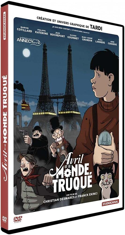 Avril et le monde truqué Films