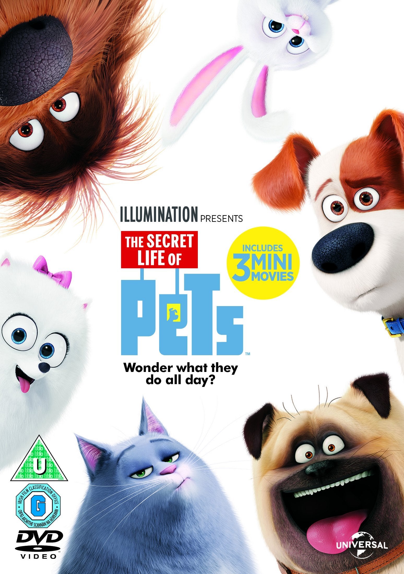 The Secret Life Of Pets (DVD + Digital Download) UK-Import, Sprache-Englisch... Films