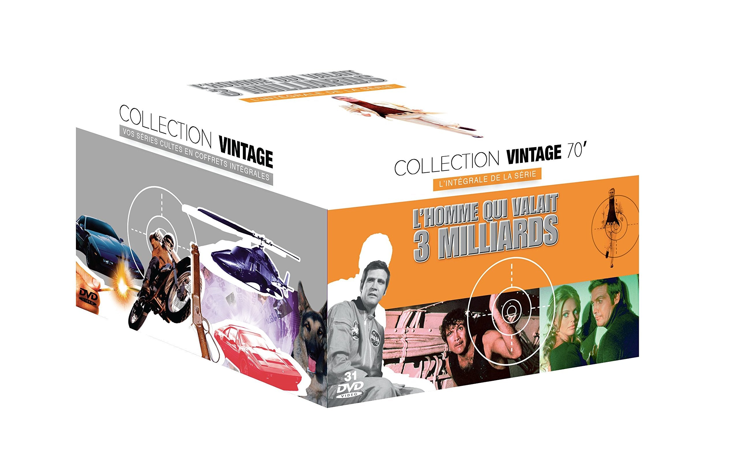 l'homme Qui valait Trois milliards-L'intégrale dvd