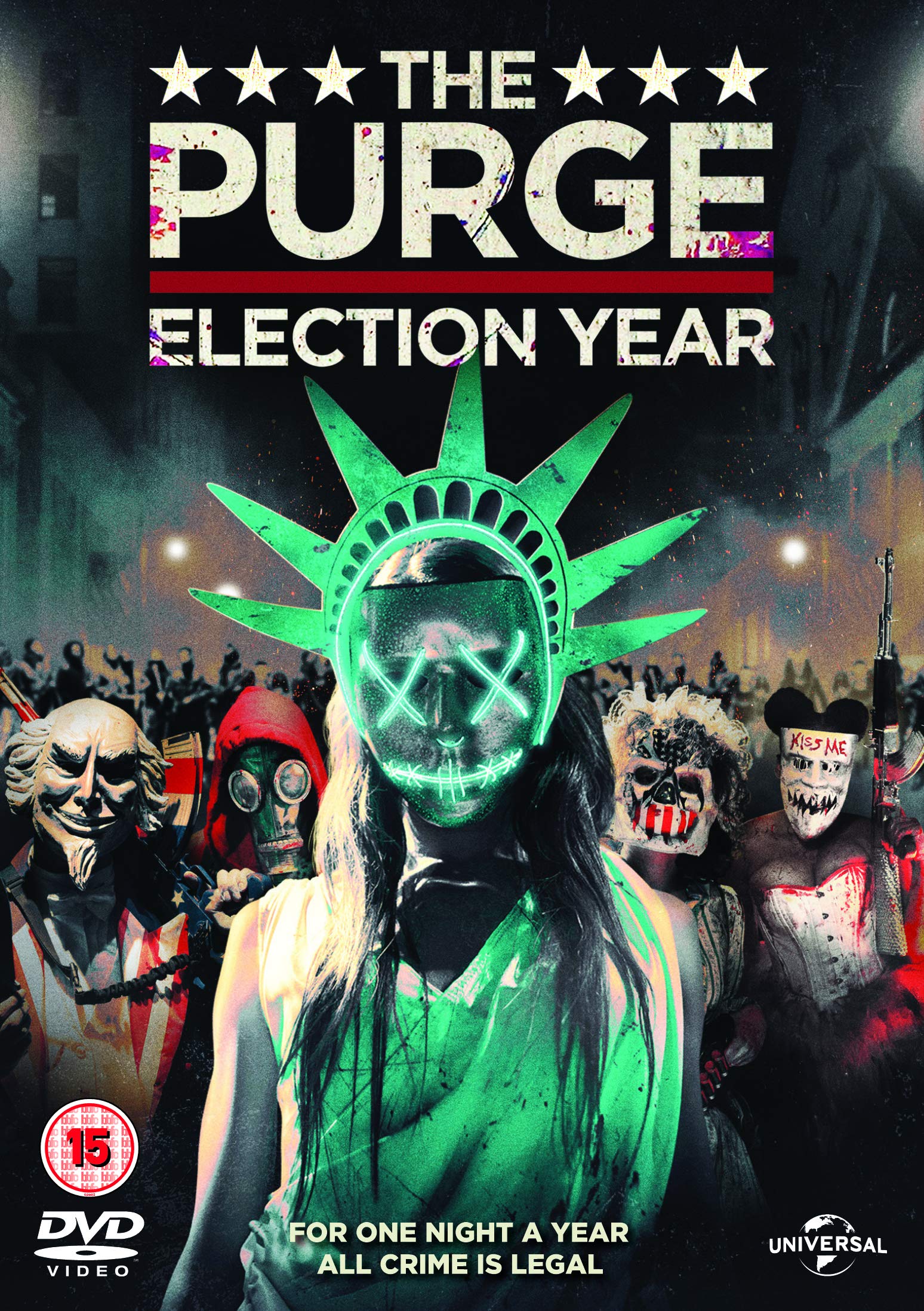 The Purge: Election Year (DVD + Digital Download) UK-Import, Sprache-Englisch Films