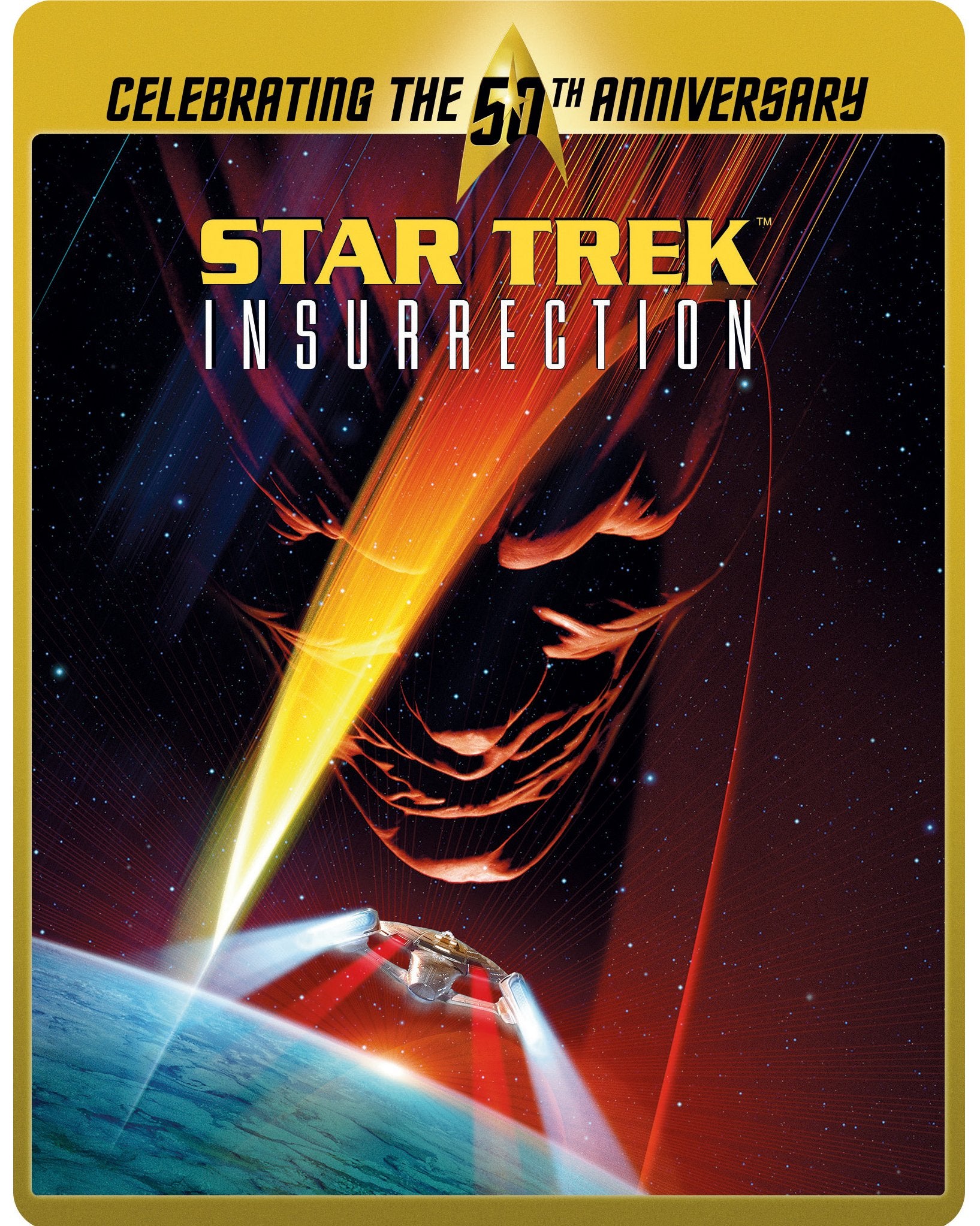 Star Trek 9 - Insurrection (Limited Edition 50th Anniversary Steelbook) UK-Import, Sprache-Deutsch, Englisch... Films