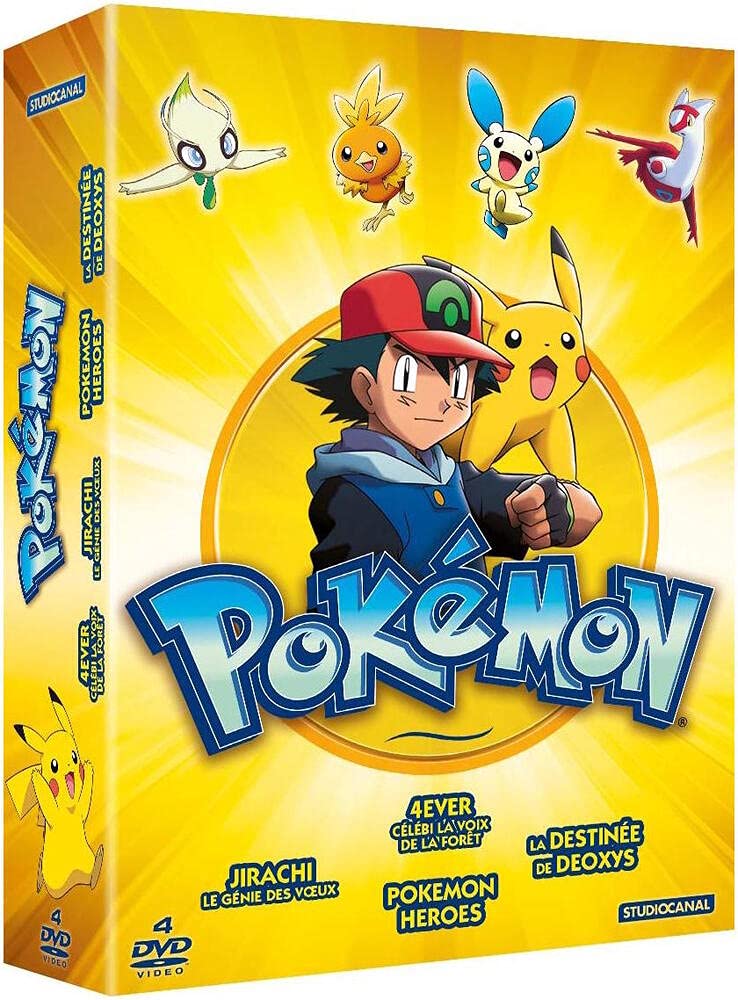 Coffret Pokmon 4 films Films