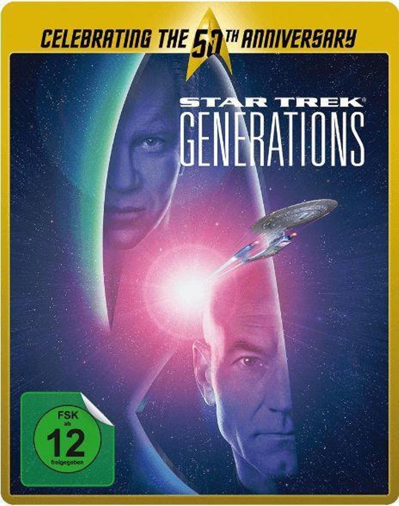 STAR TREK 07: TREFFEN DER GENERATIONEN (Blu-ray Disc, Steelbook) Limited Edition Movies
