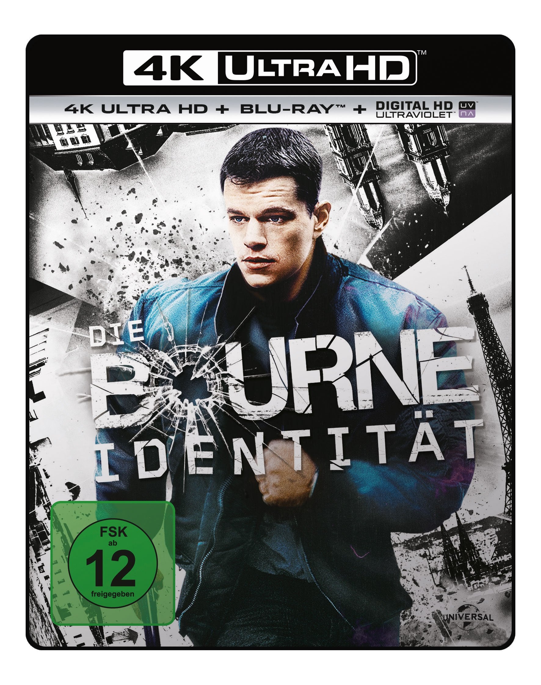 Die Bourne Identität (4K Ultra-HD) (+ Blu-ray) Films