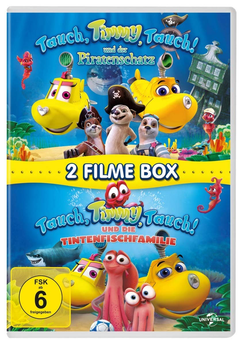 Tauch, Timmy, Tauch und der Piratenschatz / Tauch, Timmy, Tauch und die Tintenfischfamilie Movies