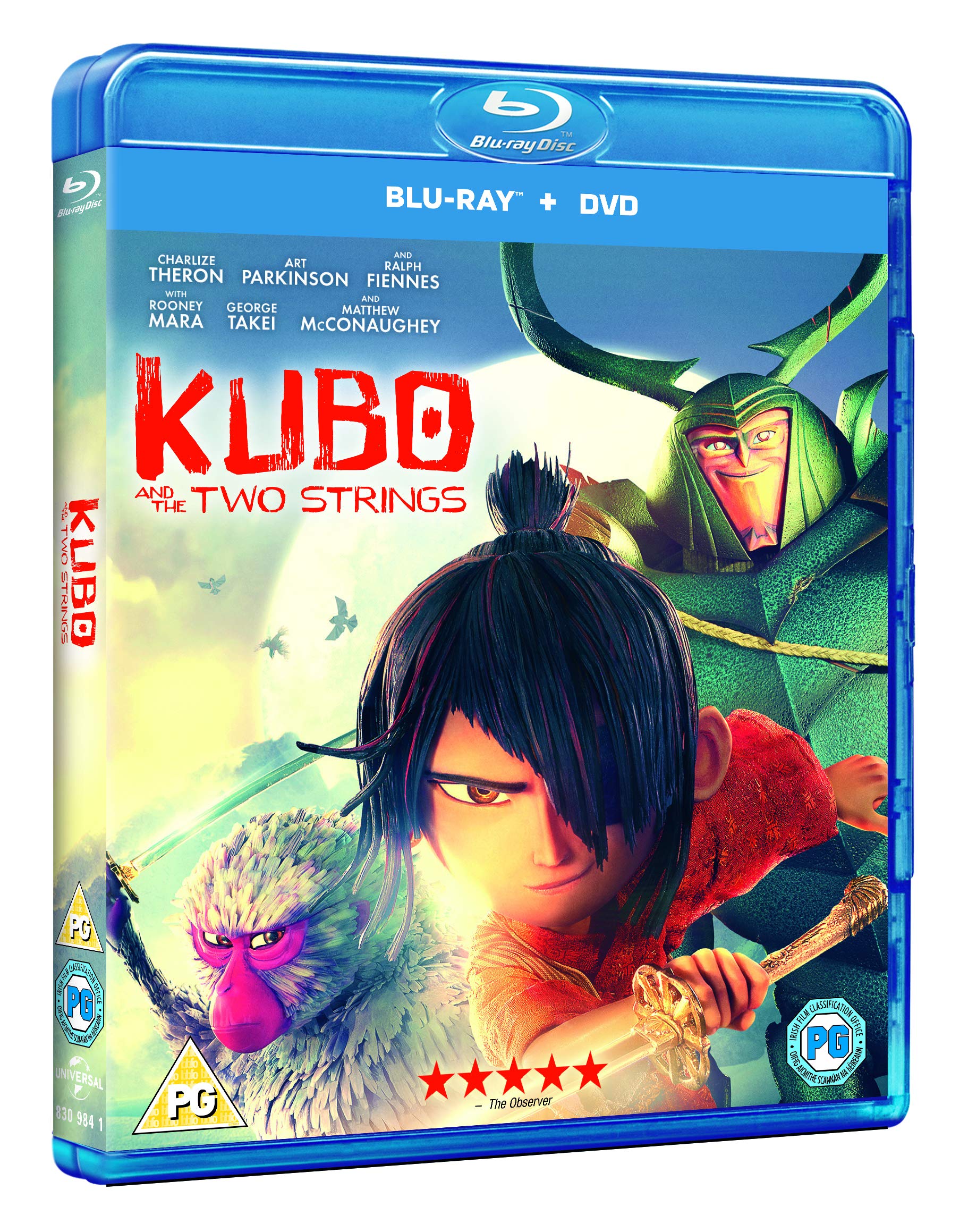 Kubo And The Two Strings (Blu-ray + Digital Download) UK-Import, Sprache-Englisch Films