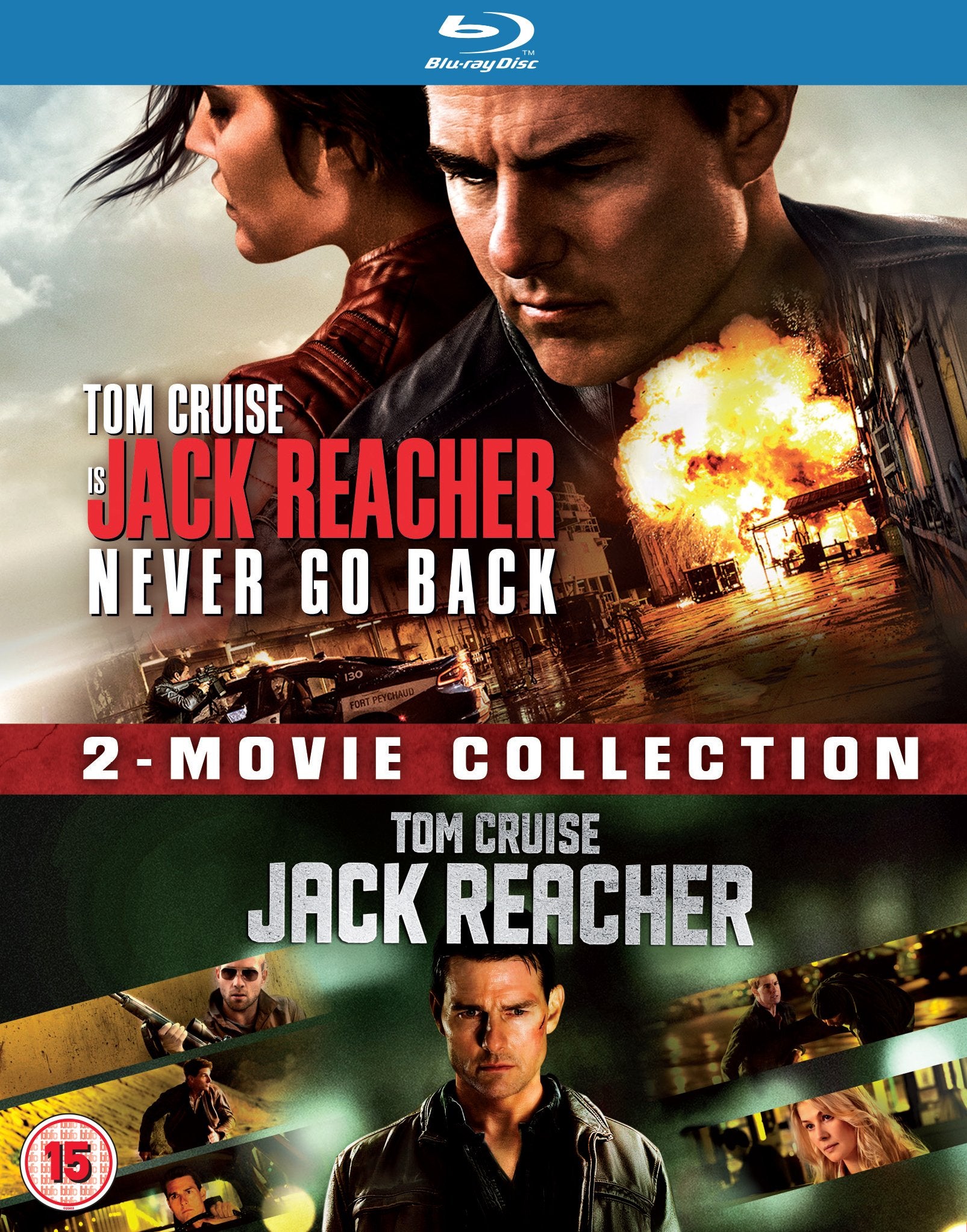 Jack Reacher: 2-Movie Collection UK-Import, Sprache-Englisch Films