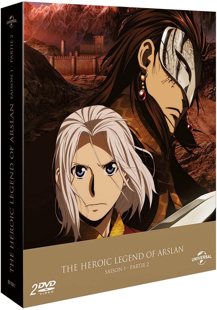 Coffret the heroic legend of arslan, saison 1, partie 2 Films