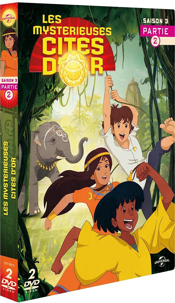 Les Mystérieuses Cités d'or-Saison 3-Partie 2 dvd