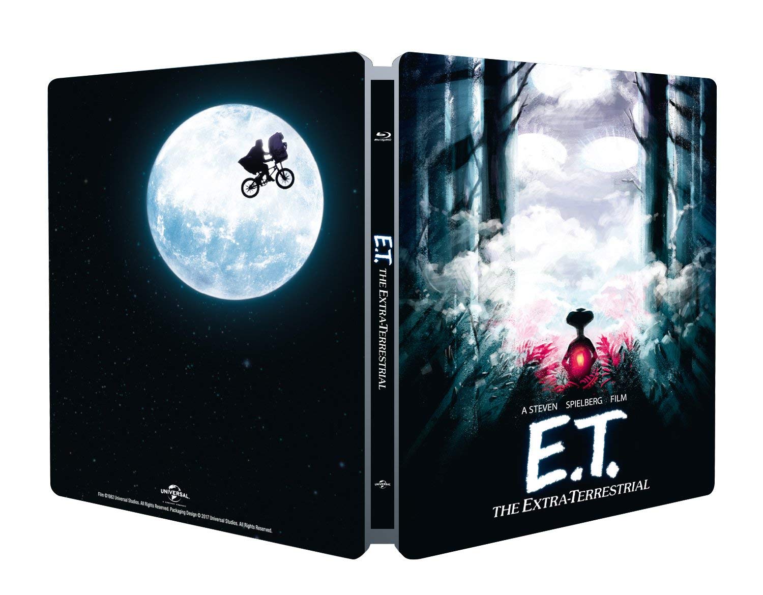 E.T. L'Extra-Terrestre (ET, der Außerirdische) limited Steelbook (Import mit Deutscher original Syncronisation) Films