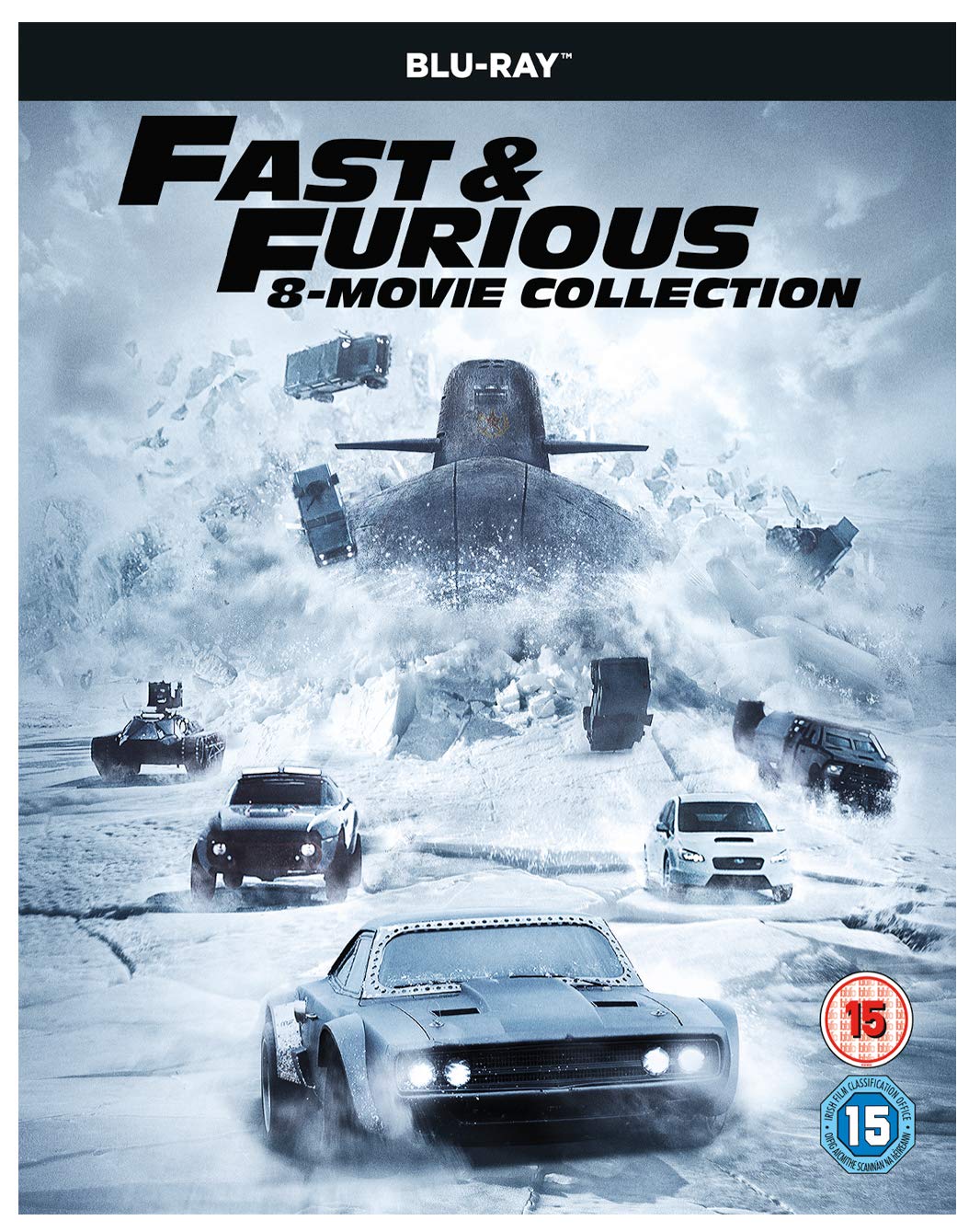 The fast & Furious 8-Film Collection (1-8 Blu-Ray) Films