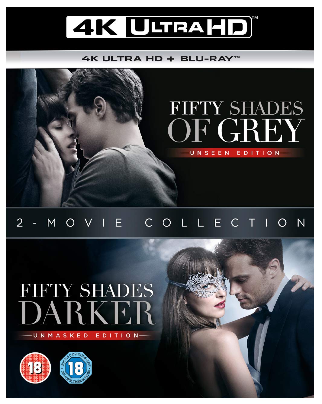 of Grey/Fifty Shades Darker (4 Blu-Ray) dvd