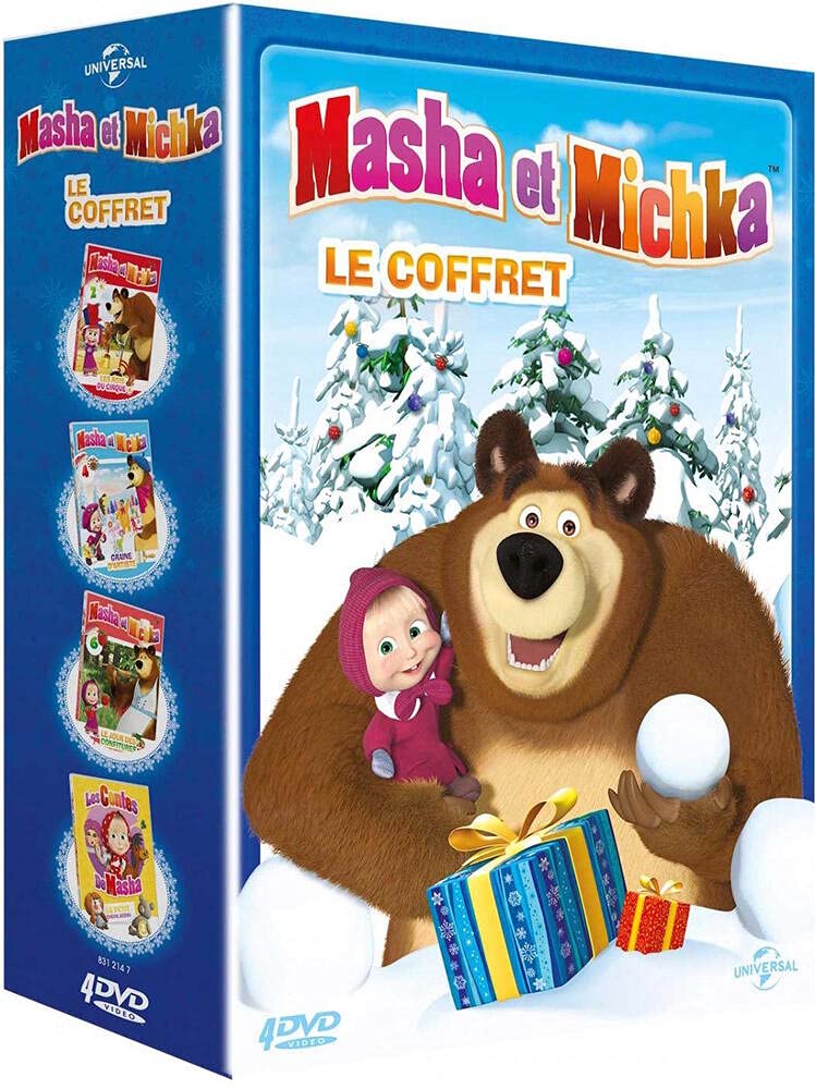 Coffret masha et michka 4 films Films