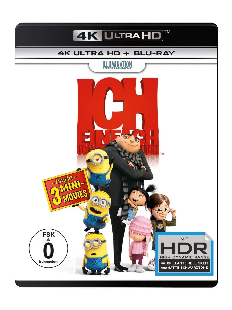 Ich - Einfach unverbesserlich (4K Ultra HD) (+ Blu-ray) Films