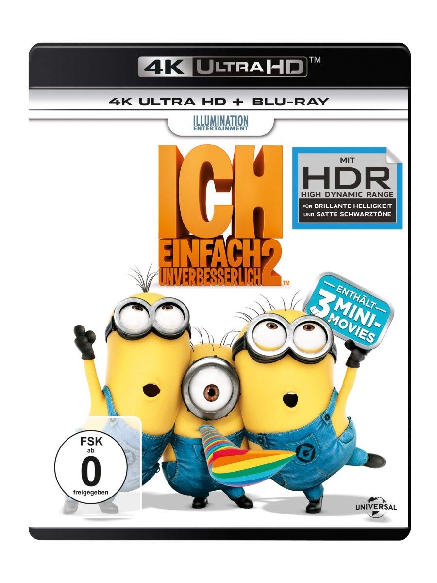 Ich - Einfach unverbesserlich 2 (4K Ultra-HD) (+ Blu-ray) Films