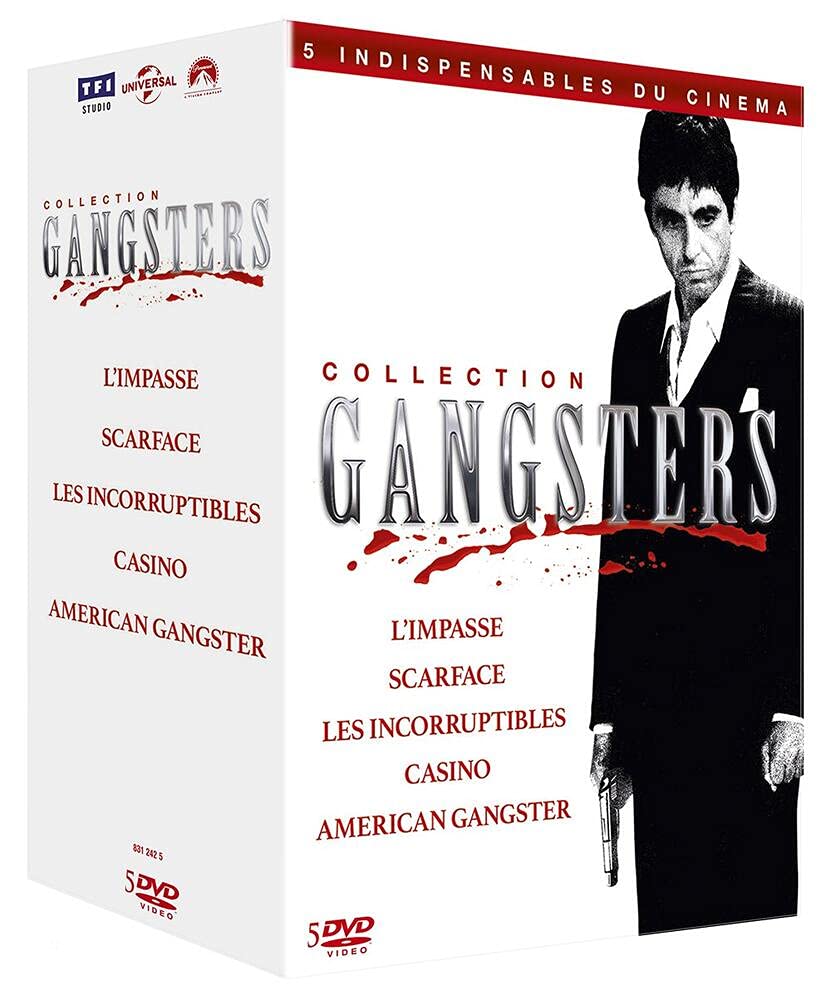 Collection Incorruptibles + Scarface + American Gangsters + L'Impasse + Casino Movies