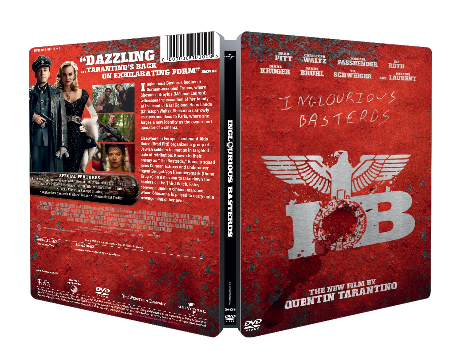 bastardi senza gloria (steelbook - edizione limitata) (blu-ray) Films