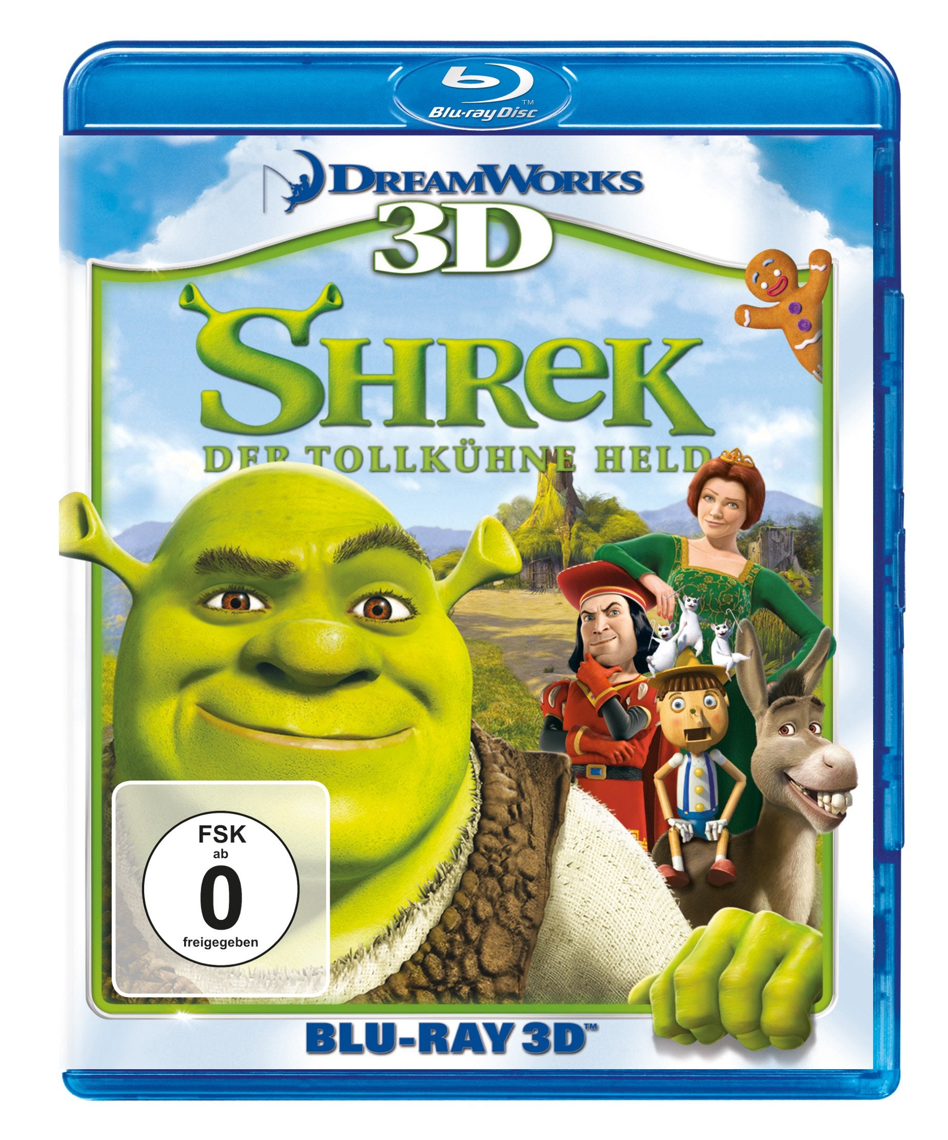 Shrek - Der tollkühne Held (+ Blu-ray 2D) Films