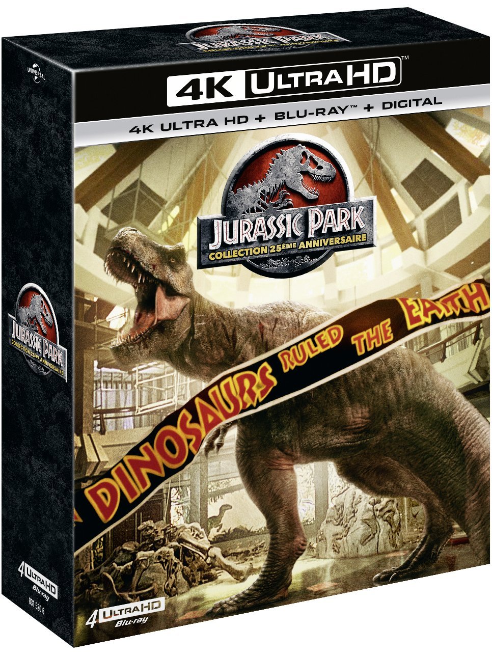 Coffret jurassic park 4 films 4k ultra hd Films