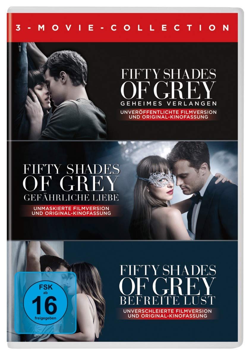 Fifty Shades of Grey -  3 Movie - Collection Movies