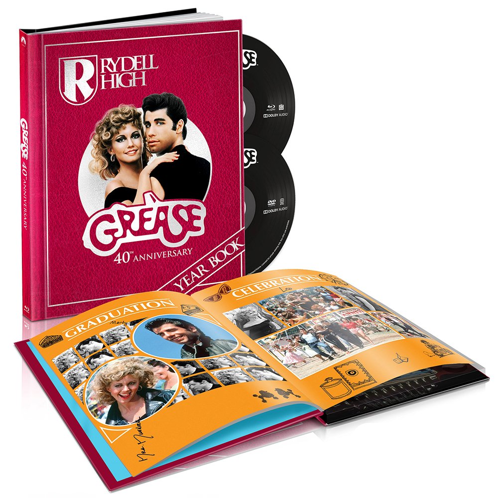 Grease (Edizione 40 Anniversario Yearbook) (DVD+Blu-Ray) Films
