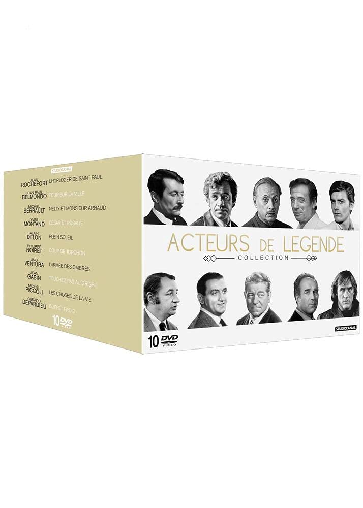 Coffret acteurs de légende 10 films Films