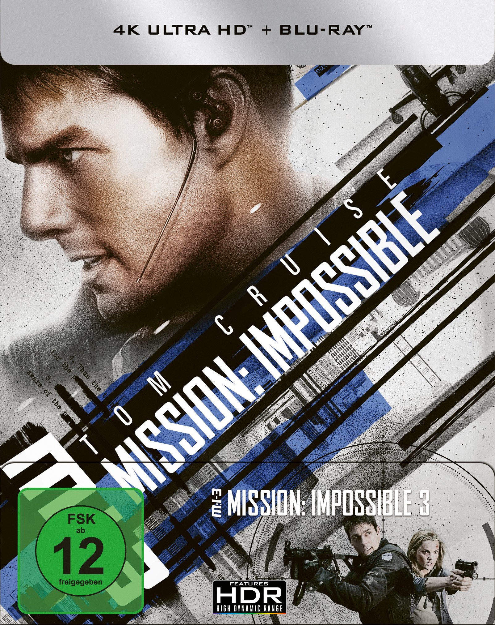 M:I:3 - Mission: Impossible 3 (4K Ultra HD) (+ Blu-ray) Steelbook dvd