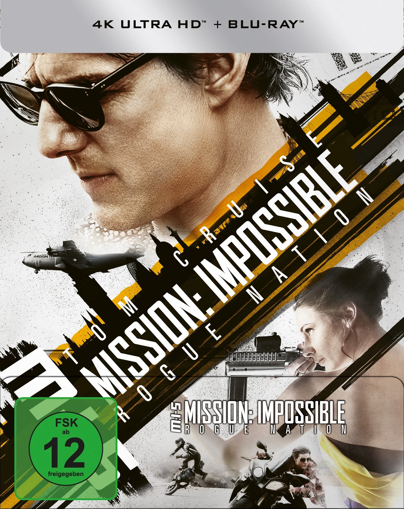 Mission: Impossible 5 - Rogue Nation (4K Ultra HD) (+ Blu-ray) limitiertes Steelbook (exklusiv bei Amazon.de) Films