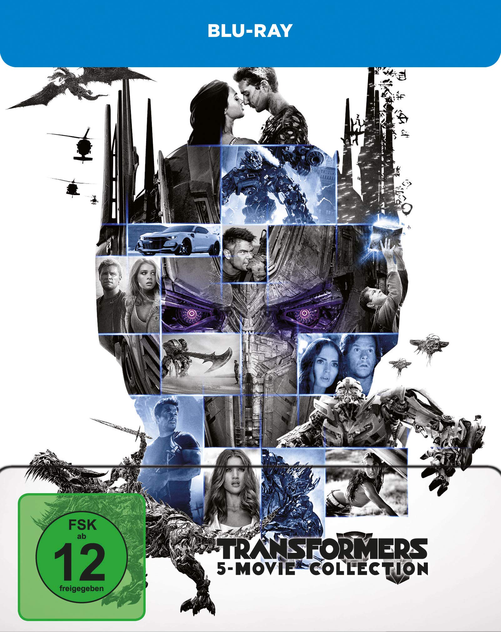 Transformers 5 Movie Collection - Blu-ray Limited Steelbook Films