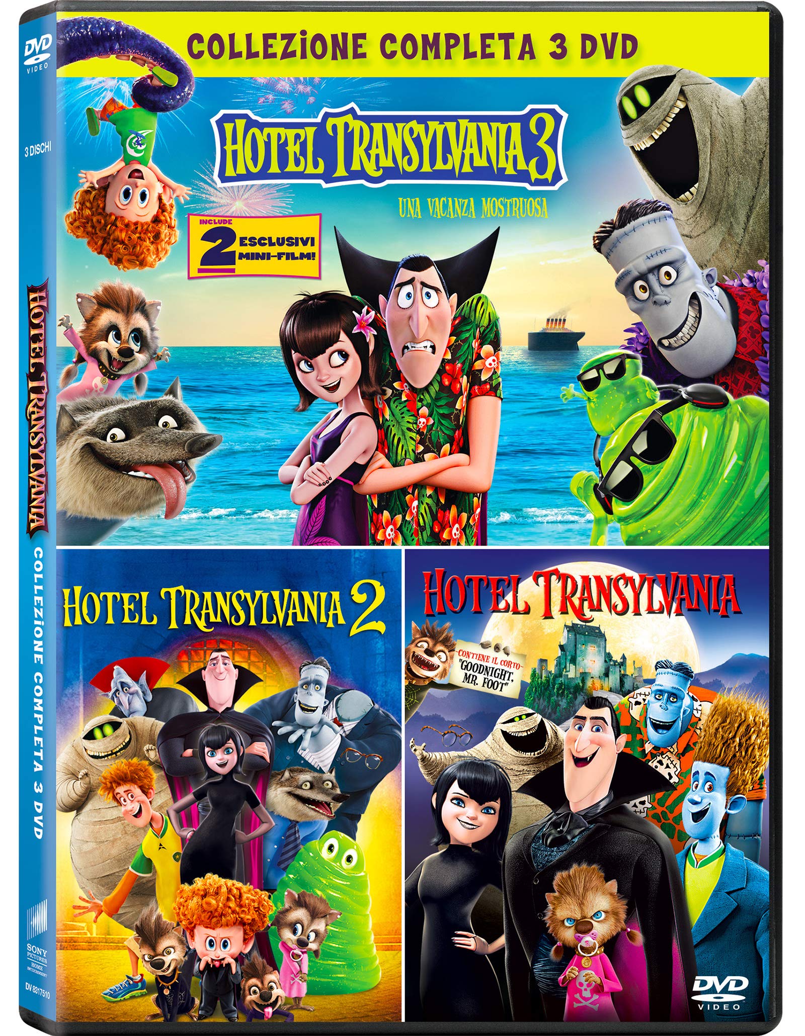 Hotel Transylvania Collection 1-3 (3 Dischi) Films