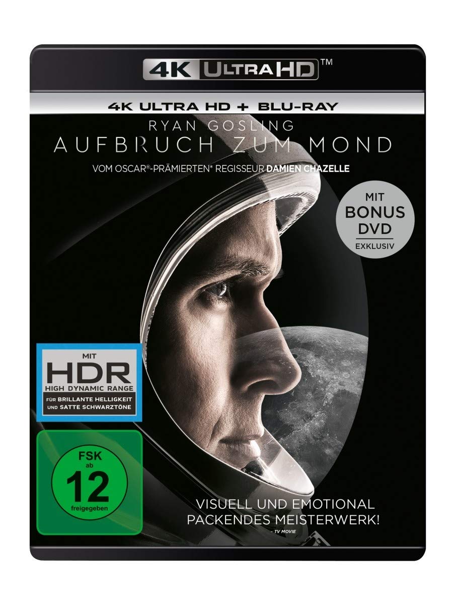 Aufbruch zum Mond (4K Ultra-HD) (+ Blu-ray 2D) (+ Bonus-DVD) Movies