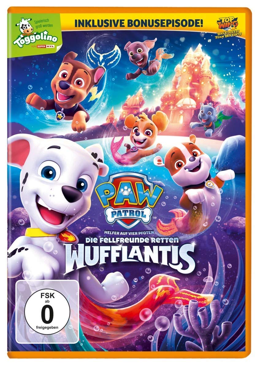 Paw Patrol - Die Fellfreunde retten Wufflantis Box sets