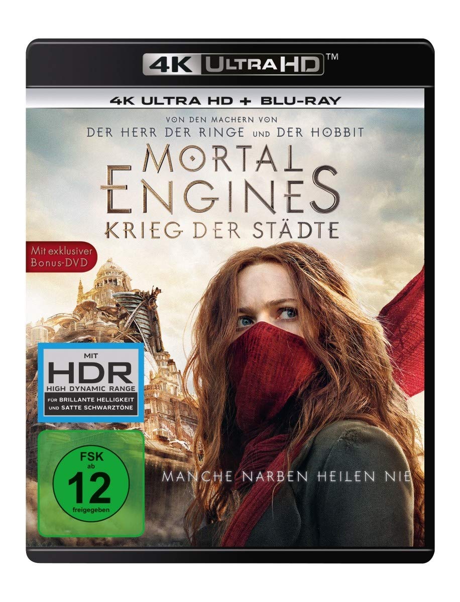 Mortal Engines: Krieg der Städte (4K Ultra HD) (+ Blu-ray 2D) Films