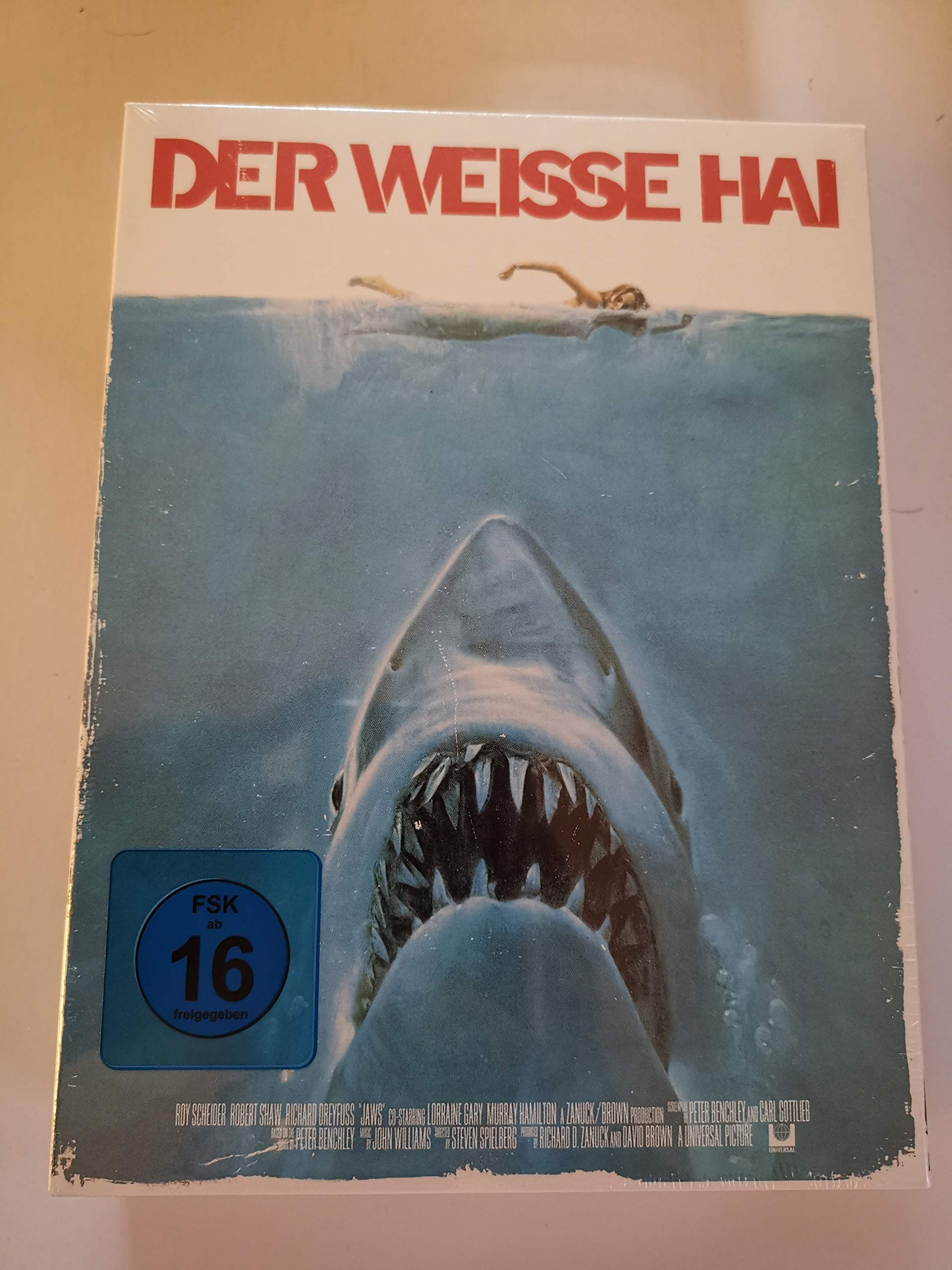 DER WEISSE HAI (Limited Tape Edition - 1111 Stk) VHS-Design - Blu-ray Films