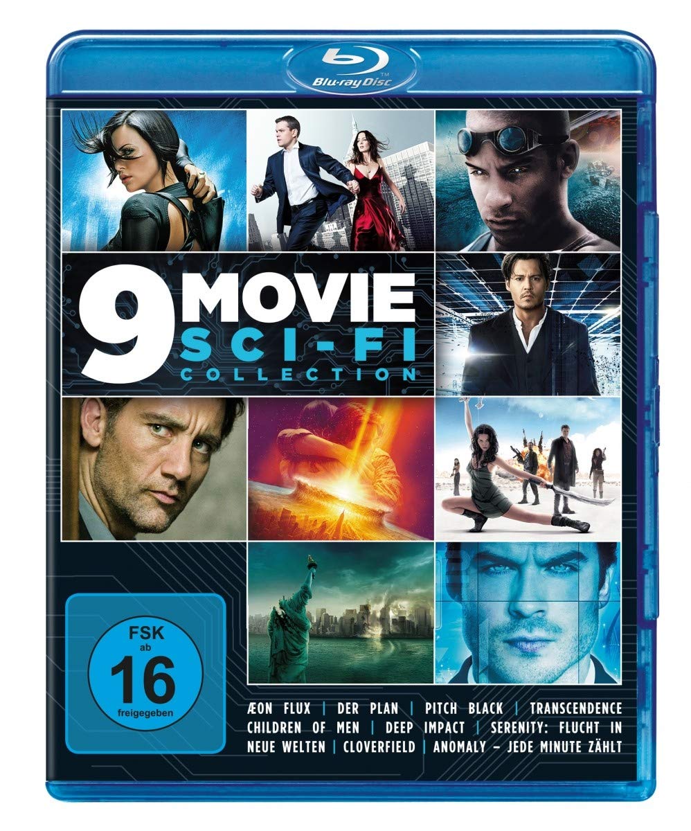9 Movie Sci-Fi Collection Movies