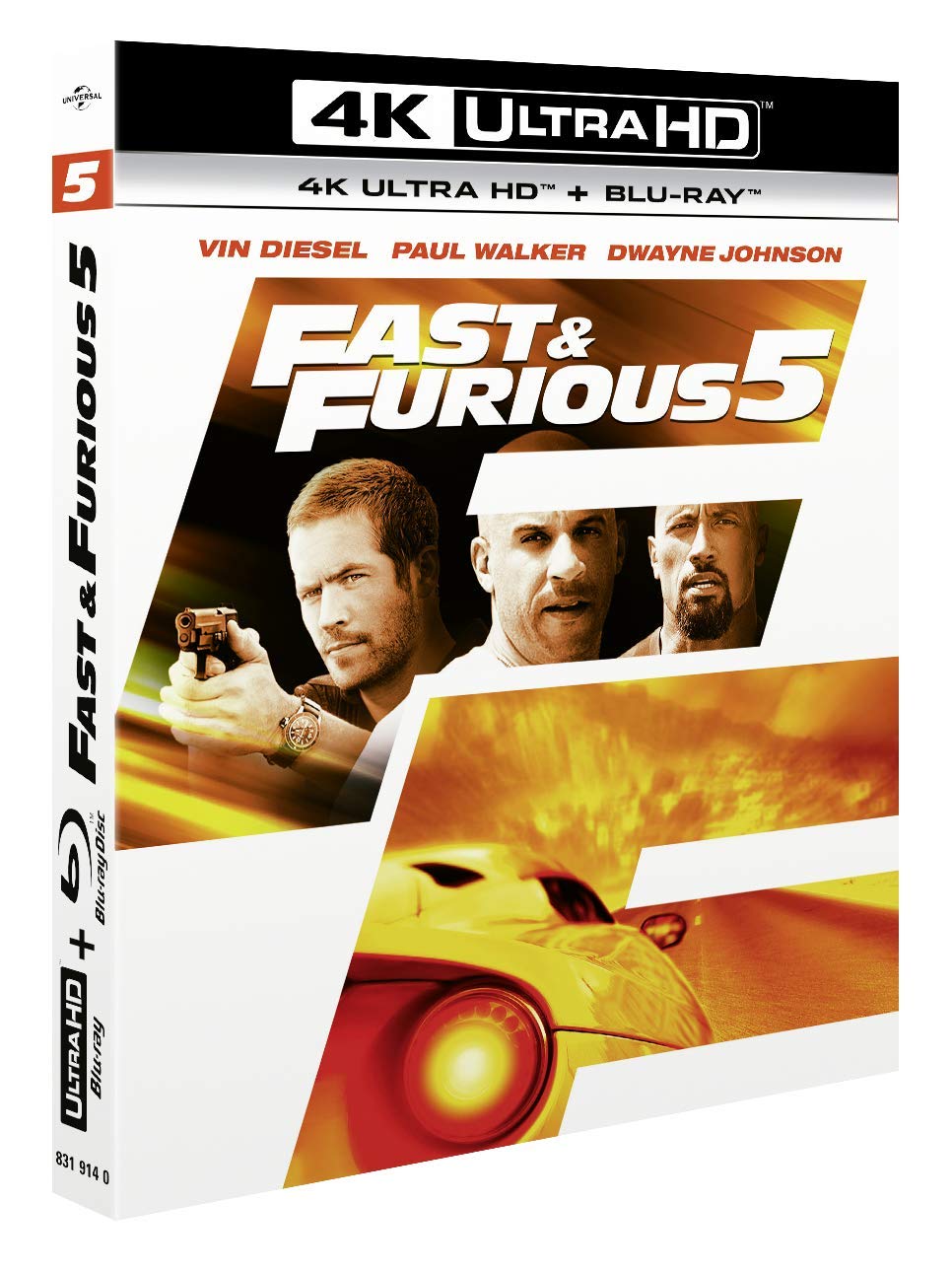 Fast and furious 5 4k Ultra-HD Films